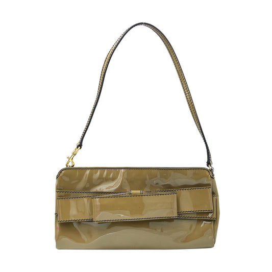 VENDIDO Clutch en color verde