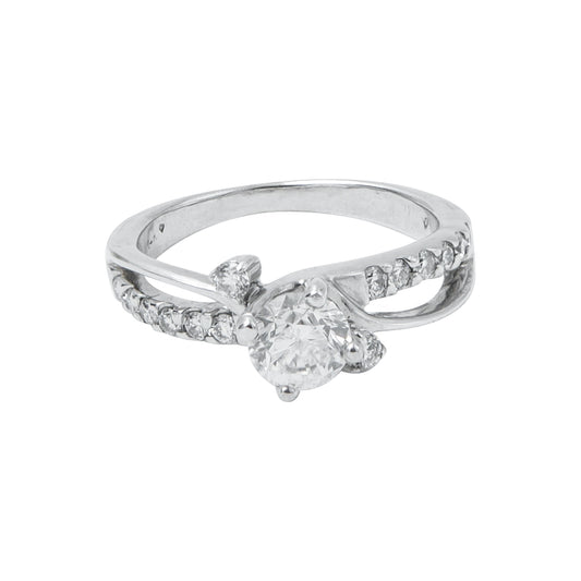 VENDIDO Anillo Solitario de 0.65 CT