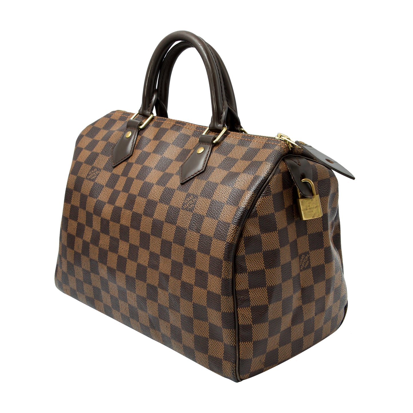 Bolso Speedy Damier Ebene Café