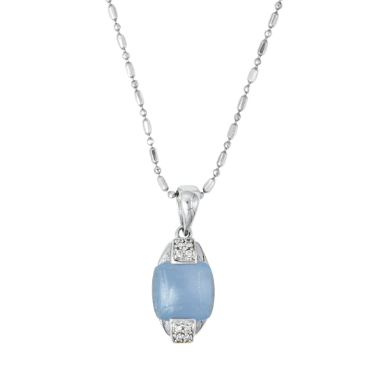 VENDIDO Gargantilla Dije con piedra gris