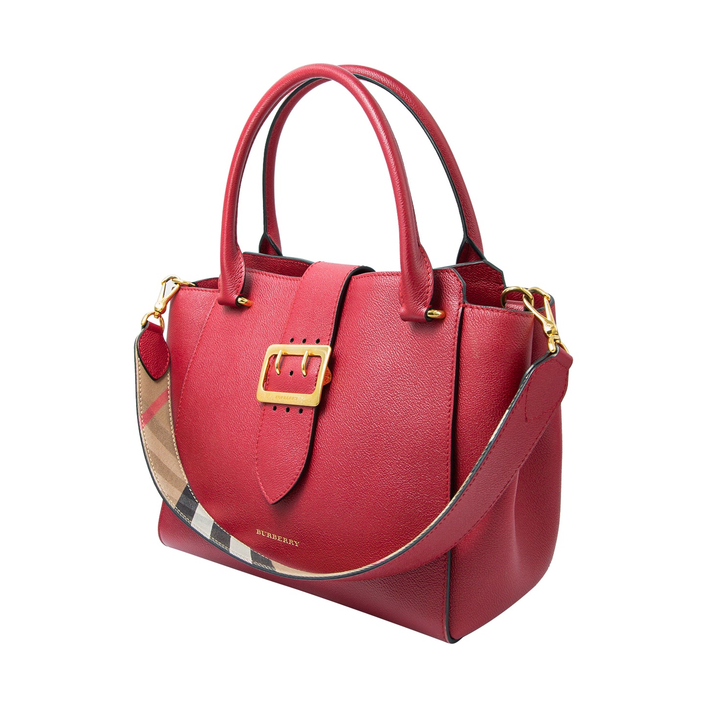 Bolso Buckle Small color rojo