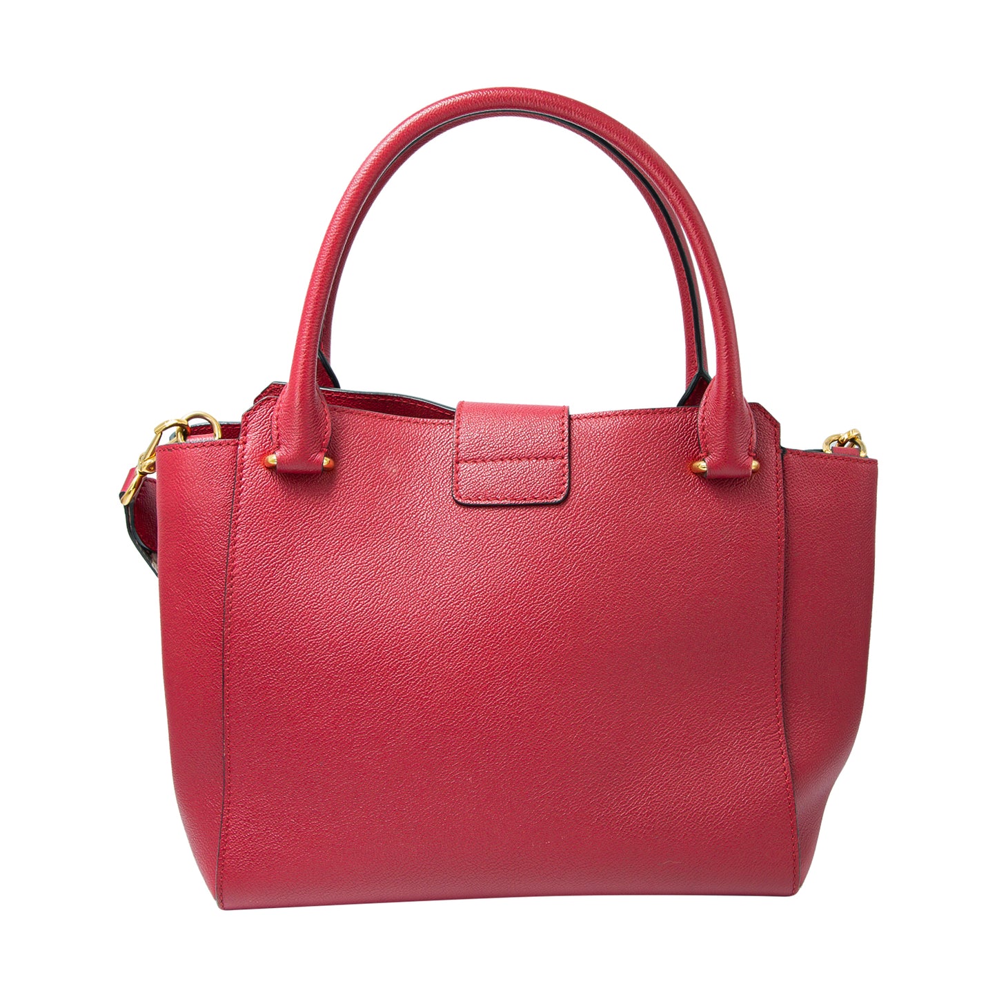 Bolso Buckle Small color rojo