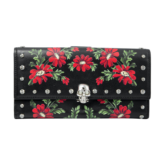 VENDIDO Cartera Clasfink Estampado Flores