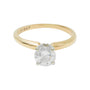 Anillo solitario 0.65 CT Oro amarillo - Boutique San Agustín