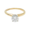 Anillo solitario 0.65 CT Oro amarillo - Boutique San Agustín