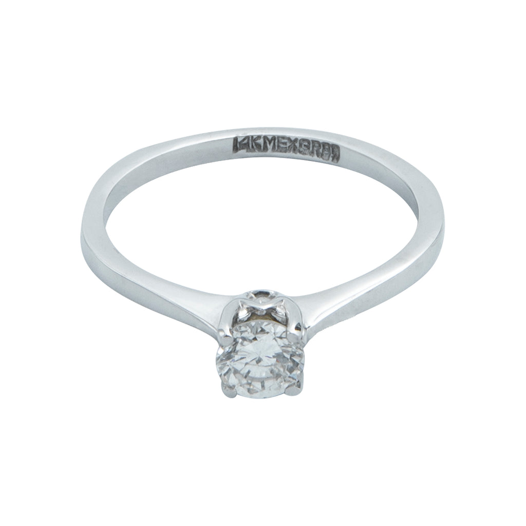 Anillo Solitario Brillante 0.40 CT - Boutique San Agustín