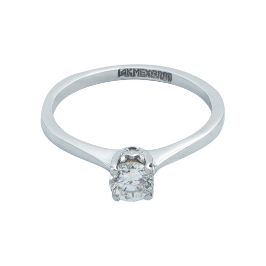 Anillo Solitario Brillante 0.40 CT