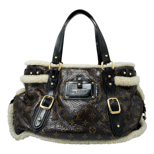 Bolsa Shearling Thunder Monogram